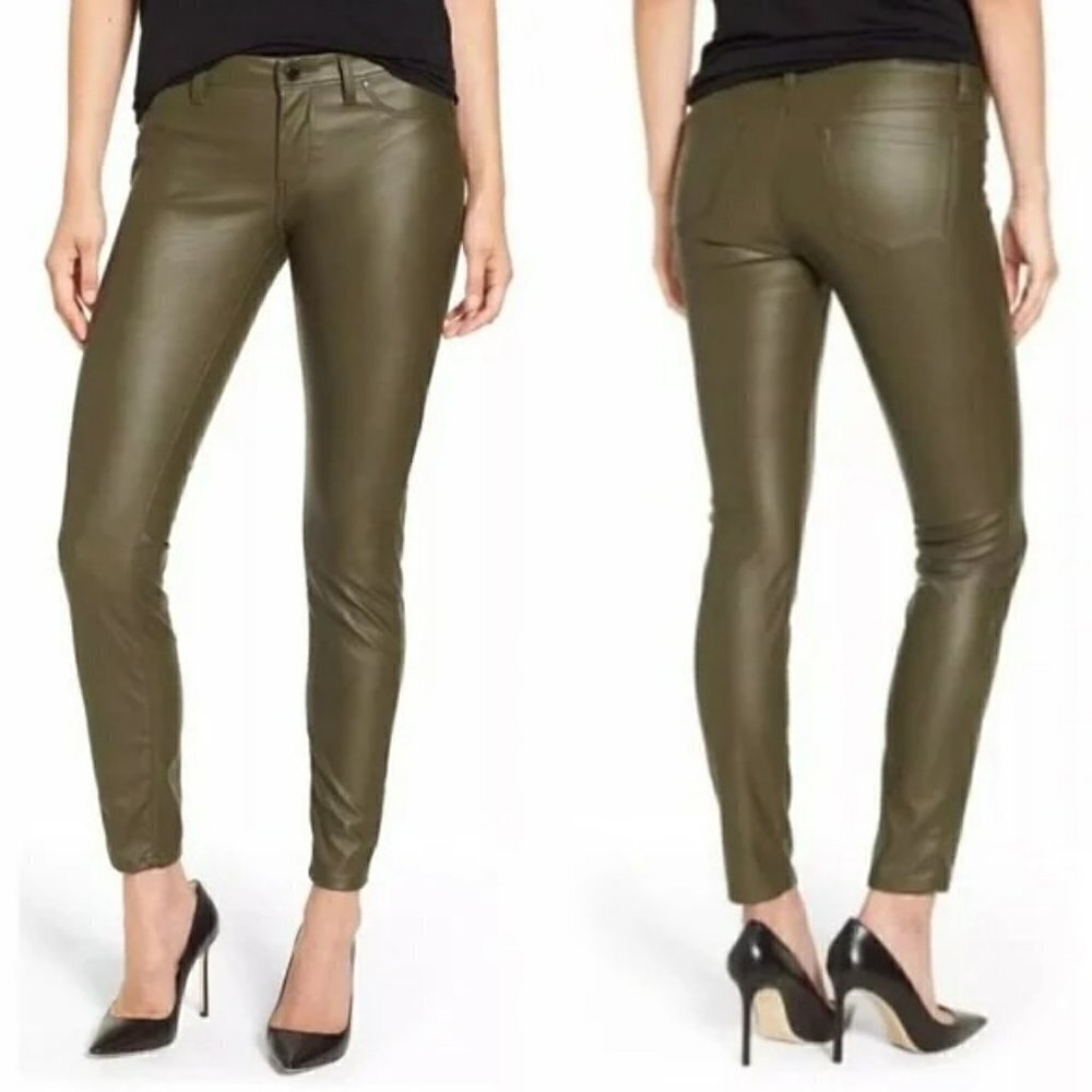 Blank NYC Faux Leather Skinny Jeans